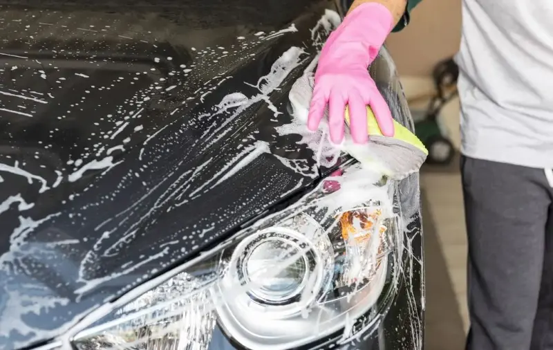 Seat & carpet shampoo at Mainland Steam Wash